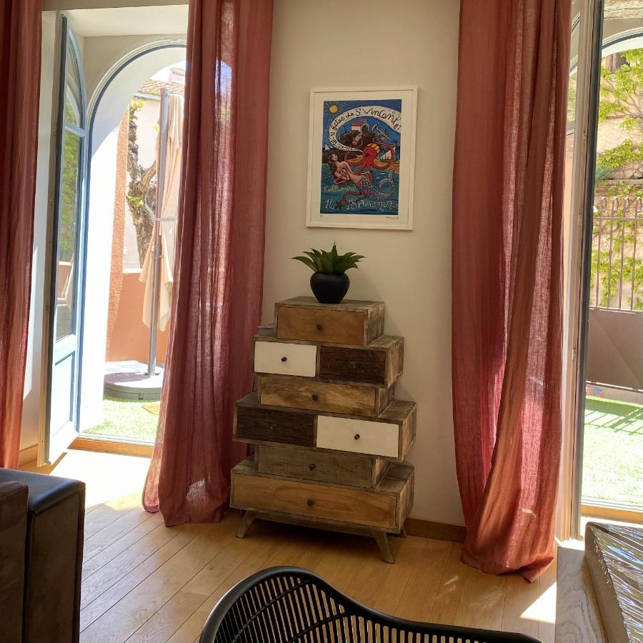 «La Calade » Villa Les Glycines Collioure Bagian luar foto